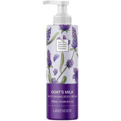 Goats Milk Moisturising Body Cream Lavender 275 ml