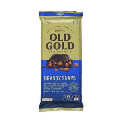 Cadbury Old Gold Brandy Snaps Dark - Import 175 g