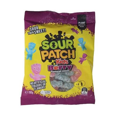 Sour Patch Kids Berry saure Fruchtgummis 190 g