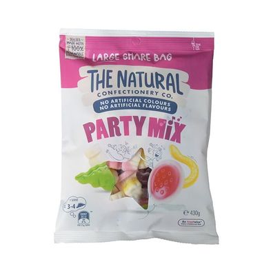 The Natural Confectionery Co. Party Mix Fruchtgummi 430 g