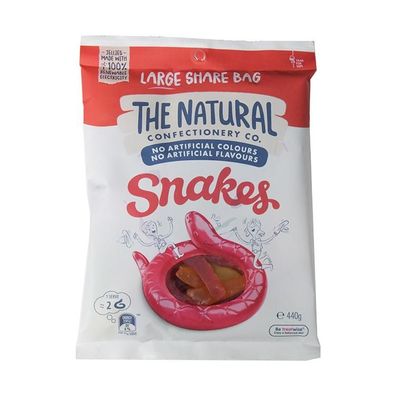 The Natural Confectionery Co. Snakes Fruchtgummi 440 g