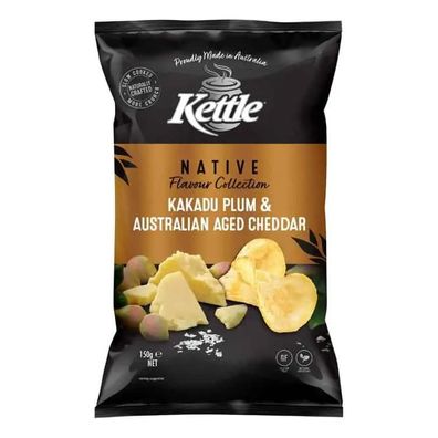 Kettle Kakadu Plum & Cheddar Chips 150 g