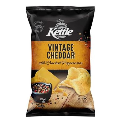 Kettle Vintage Cheddar Chips 150 g