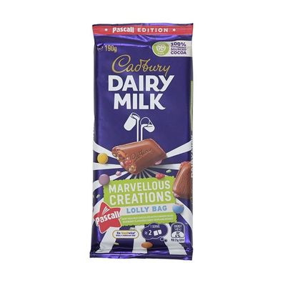 Cadbury Marvellous Creations Pascall Lolly Bag 190 g