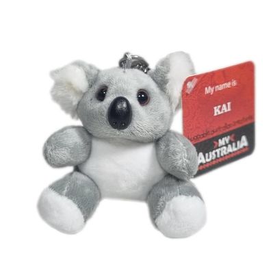 Schlüsselanhänger Koala mit Reißverschluss 'Kai', 11 cm 1 St