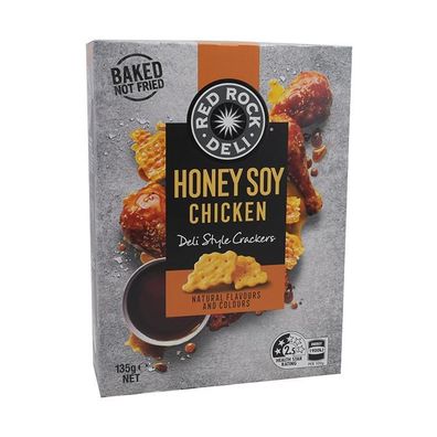 Red Rock Honey Soy Chicken Crackers [MHD: 08.09.2024] 135 g