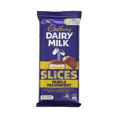 Cadbury Slices Vanilla Passionfruit - Import [MHD: 23.10.2024] 180 g