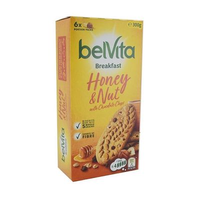 Belvita Honey & Nut Breakfast Biscuits [MHD: 31.10.2024] 300 g