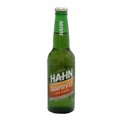 Hahn Super Dry 3.5 Beer Bottle 3.5 % vol. 330 ml