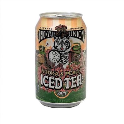 Brookvale Vodka & Peach Iced Tea 4.0 % vol. 330 ml