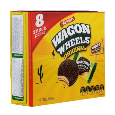 Arnotts Wagon Wheels Multipack [MHD: 05.09.2024] 190 g