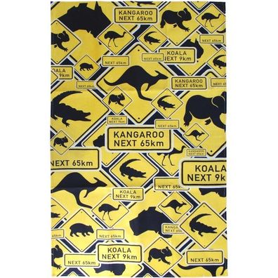 Tea Towel Australien 'Road Signs Australia' Geschirrtuch 1 St