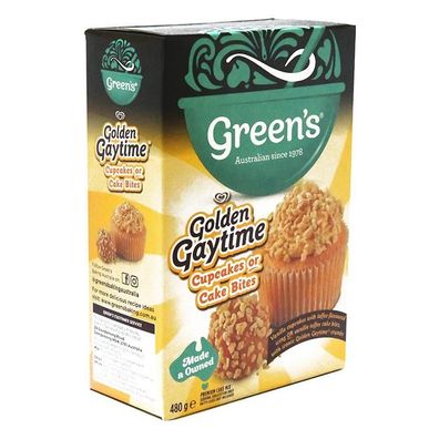 Green's Golden Gaytime Cupcakes or Cakebites Mix [MHD: 09.03.2024] 480 g