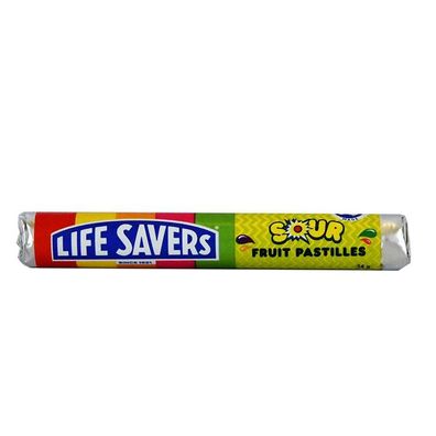 Life Savers Sour Roll Pastillen 34 g