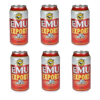 Emu Export Lager Can 4.2 % vol. 6x375 ml