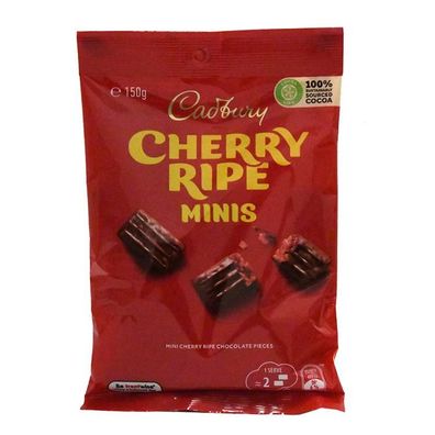 Cadbury Cherry Ripe Minis - Import 150 g