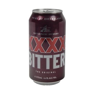 XXXX Bitter Lager Can 4.4 % vol. 375 ml