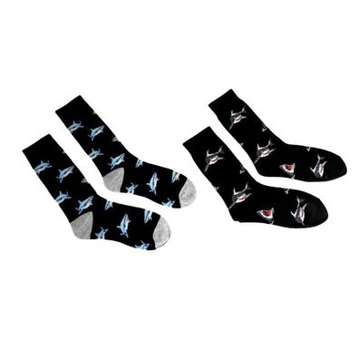 Socken Set mit Tiermuster 'Hai 2er Pack' 2 St