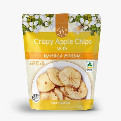 DJ&A Crispy Apple Chips with Manuka Honey 30 g