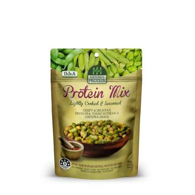 DJ&A Nature's Protein Green Peas, Soybeans, Chickpeas Mix 70 g