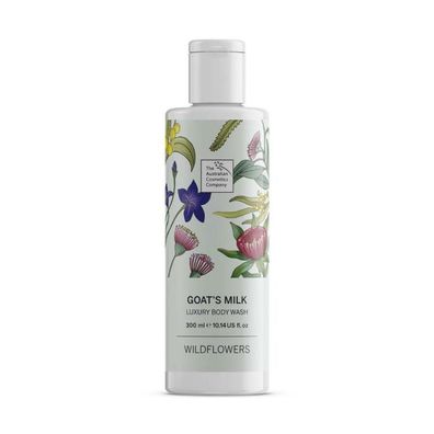 Goats Milk Luxury Body Wash Wild Flowers 300 ml