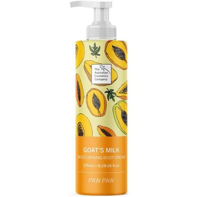 Goats Milk Moisturising Body Cream Paw Paw 275 ml