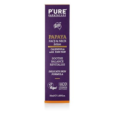 PURE Papayacare Papaya Face & Neck Lotion 50 ml