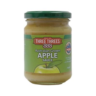 Three Threes Apple Sauce 250 g