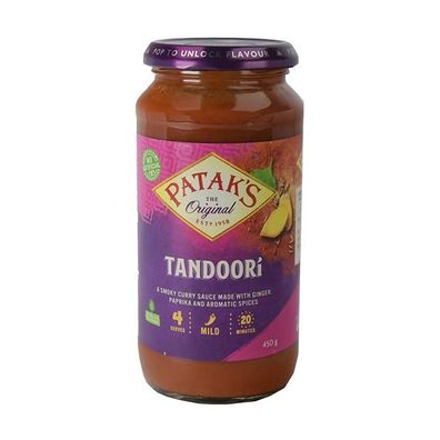 Patak's Tandoori Curry Simmer Sauce 450 g