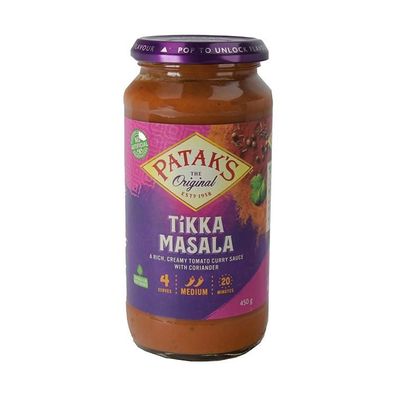 Patak's Tikka Masala Simmer Sauce 450 g