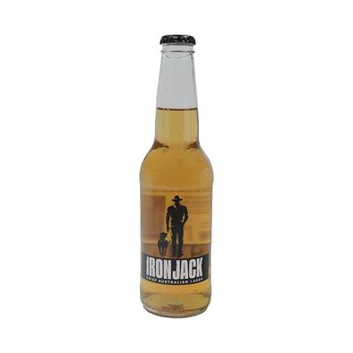 Iron Jack Crisp Australian Lager Bottle 3.3 % vol. 330 ml