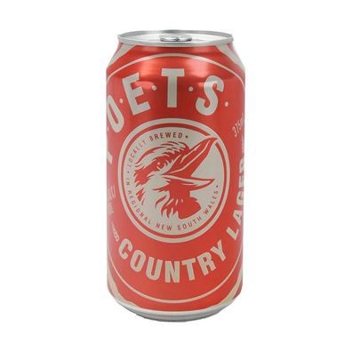 P.O.E.T.S. Poets Country Lager Can 4.2 % vol. 375 ml