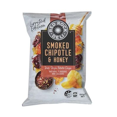 Red Rock Smoked Chipotle & Honey Chips 150 g