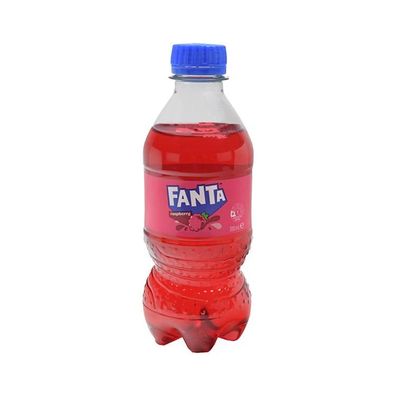 Fanta Raspberry Soft Drink super sweet - Import 300 ml