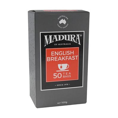 Madura English Breakfast Teebeutel 50 St