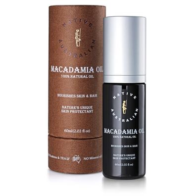 Native Australian Pure Macadamia Oil 100 % Natural 60 ml