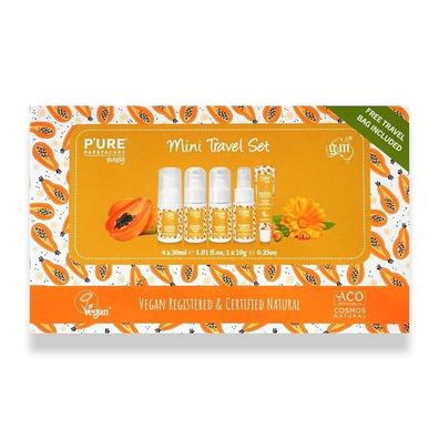 PURE Papayacare Baby Papaya Mini Travel Set 1 St