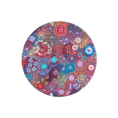 Koh Living Aboriginal Ceramic Coaster 'Women's Ceremony' 1 St