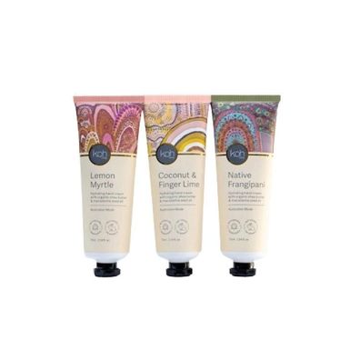 Koh Living Aboriginal Hand Cream Set 3x75 ml