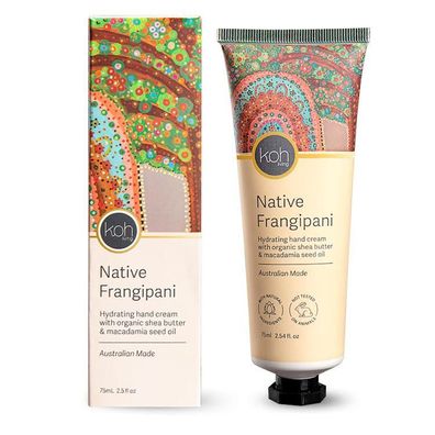 Koh Living Aboriginal Native Frangipani Hand Cream 75 ml