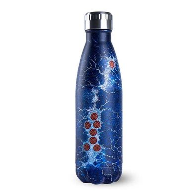 Koh Living Aboriginal Stainless Steel Water Bottle 'Seven Sisters' 1 St