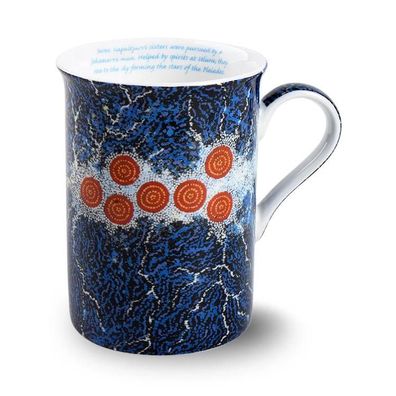 Koh Living Aboriginal Tasse 'Seven Sisters' blau 1 St