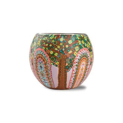 Koh Living Aboriginal Tealight Candle Holder 'Tree of Life' 1 St