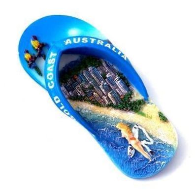 Magnet Australien 'Thong / Gold Coast Surfing Girl', 9 cm 1 St