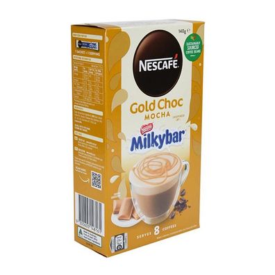 Nescafe Gold Choc Mocha Milkybar Coffee [MHD: 31.03.2024] 140 g