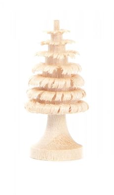 Tischdekoration Ringelbaum mit Stamm natur Höhe 30mm NEU Holzbaum Weihnachtsdeko