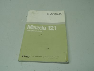 Betriebsanleitung / Bordbuch / Handbuch Mazda 121 (Typ: ASM/JBSM) 1997