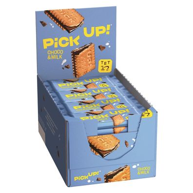 Leibniz Keksriegel "PiCK UP! Choco & Milch", Display