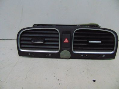 Luftdüsen Mitte mit Warnblinklichtschalter VW Golf VI 6 Cabriolet (Typ:1K/517) 2