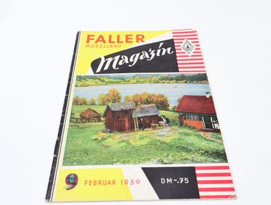 Faller Modellbau Magazin 9 Februar 1959